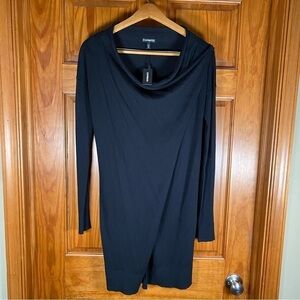NWT Express Long Length Cardigan with Across the Chest Closure